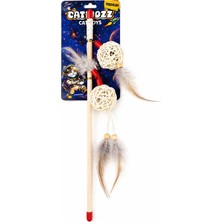 Catmozz Premium 2 Başlıklı Bambu Toplu Olta 40 cm
