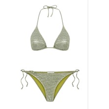 Aquella Parlak Üçgen Bikini Takımı Yeşil 210-300