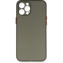 Newface Muratech New Iphone 12 Pro Max Kılıf Pp Ultra Ince Kapak - Gri