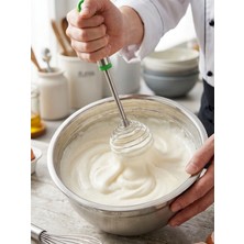 Mucit Home Yeni Nesil Pandispanya Kek Çırpıcı Yaylı Yumurta Çırpıcı Krema Çırpma Aleti