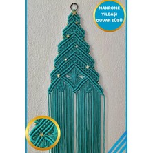 Özgürce El Yapımı Makrome Yılbaşı Süsü, Duvar ve Kapı Dekoru