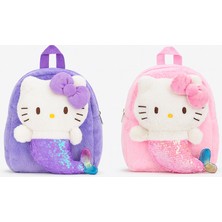 CT Stones Peluş Hello Kitty Deniz Kızı Sırt Çantası