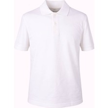 Trender 2127 Düz Pike Ekru Erkek Polo Yaka T-Shirt 26YL71L58019