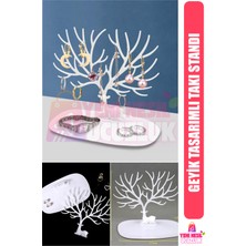 Özgürce Geyik Tasarımlı Takı Düzenleyici, Yüzük, Küpe ve Kolye Askısı