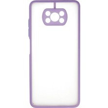 Newface Muratech New Xiaomi Pohone X3 Kılıf Montreal Silikon Kapak - Mor