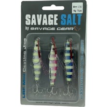 Savage Gear Psycho Sprat Lrf 3 Adet (Turkısh Zebra Mıx) Jig 18 gr