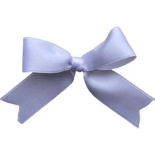 Beyaz Fiyonk Saten Kurdele 25 Adet - 30 mm Süsleme, Nikah Şekeri, Hediye, Çeyiz Süs, Balon Süsü