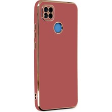 Newface Muratech New Xiaomi Redmi 9c Kılıf Volet Silikon - Kırmızı