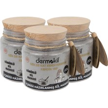 Özgürce Doğal Kömürlü Kil Maskesi Seti 3X220ML, Kendin Yap Cilt Bakımı