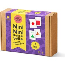 Küçük Krallık Mini Mini Renkler Şekiller Seti | Renkleri Şekilleri Örüntüleri Öğreniyorum | 7 Oyun
