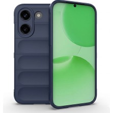 Poco X8 Pro Kılıf Esnek Tpu Oyuklu Arka Yüzey Tasarımlı  Etnik Silikon Kapak
