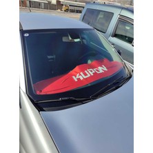 Özgürce Kırmızı Renkli Otomobil Göğüs Örtüsü, Koruma ve Şık Tasarım