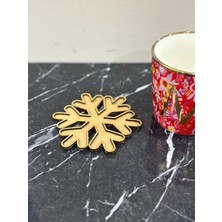 Özgürce 10'lu Ahşap Mozaik Bardak Altlığı Boyama Seti Kendin Yap