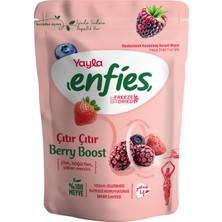 Yayla Enfies Freeze Dried Dondurularak Kurutulmuş Çıtır Meyve-Berry Boost 15 gr