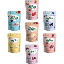 Yayla Enfies Freeze Dried Dondurularak Kurutulmuş Çıtır Meyve-7 Çeşit Mix