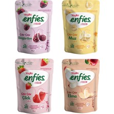 Yayla Enfies Freeze Dried 4’lü(Muz/böğürtlen/çilek/elma