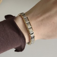 Gold Frame Italyan Bileklik
