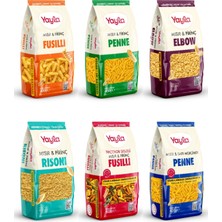 Yayla 6’lı Doğal Glutensiz Makarna Serisi 400 gr (Elbow-Penne-Fusulli-Risoni)