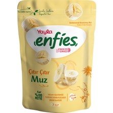 Yayla Enfies Freeze Dried Dondurularak Kurutulmuş Çıtır Meyve-Muz 15 gr