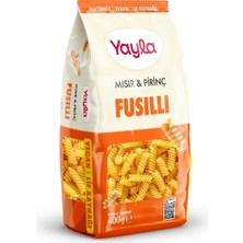 Yayla Glutensiz Mısır ve Pirinç Fusilli Makarna 400 G