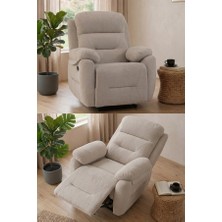 Diavse Ev Yaşam Lusso Comfort Elektrik Mekanizmalı Tv Baba Koltuğu Sallanır