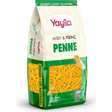Yayla Glutensiz Mısır ve Pirinç Penne Makarna 400 G