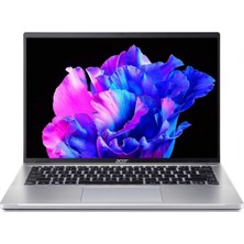 Acer Swift Go SFG14-72-77SK Intel Ultra 7-155H Işlemci Arc Graphics 16GB Ram 1 Tb Evo 14'' 2.8k OLED Windows 11 Home NX.KP0EY.001 Fr1 Gümüş Notebook