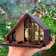 Özgürce Kendin Yap Maket Ev Seti, Yaratıcı ve Eğlenceli Hobi Aktivitesi