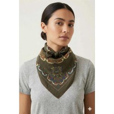 Petek Aksesuar Batik Desenli Bandana