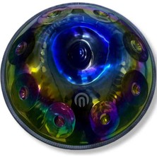 Arsha Titanium Handpan -9 Tonlu -Re Minör (Bakım Yağı ,renkli Kuşak ve Çanta