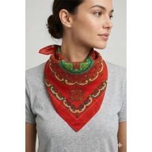 Petek Aksesuar Batik Desenli Bandana