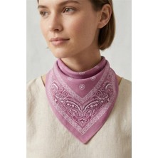 Petek Aksesuar Şal Desenli Bandana