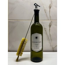 My Balli Store Cam Şişe Yağdanlık (Yeşil) 750 ml Tekli