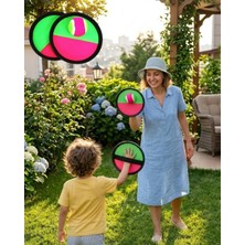 Zenvia Çocuklar Için At Tut Oyunu Cırtlı Raket Seti Koordinasyon Geliştirici Znv-Tcndym