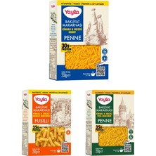 Yayla Doğal Glutensiz Bakliyat Makarnası Çeşitleri 3X250 gr
