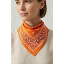 Petek Aksesuar Şal Desenli Bandana
