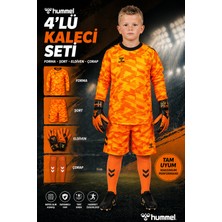 Hummel 4 Lü Kaleci Seti Baskı Hediyeli!! ( Üst Forma+Şort+Kaleci Eldiveni+Profesyonel Futbol Çorabı)