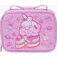 Smiggle Out&about Teeny Tiny Square Lunchbox- Tavşan Desenli Isi Yalıtımlı Beslenme Çantası