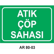 Outdoor One İŞ GÜVENLİĞİ UYARI LEVHASI 1 ADET PVC 21 X 29CM