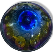 Arsha Titanium Handpan -9 Tonlu -Re Minör (Bakım Yağı ,renkli Kuşak ve Çanta