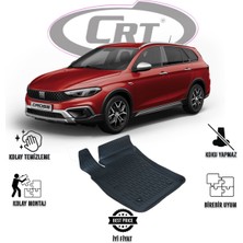 Fiat Egea Cross 2020 ve Sonrası Tek Sol 3D Araca Özel Paspas