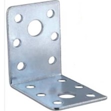 Solon Mobilya, Dolap Yatak Duvara Sabitleme Köşebent Bağlantı Aparatı L Demiri Gönye 6X6X6 Cm (12 ADET)