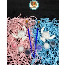 Özgürce Sevgililere Özel Stitch & Angel Taş Boyama Seti, Eğlenceli Hediye
