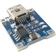 Özgürce Li-Ion Lityum Pil Şarj Modülü TP4056 USB 5V 1A Rmcıgm Dıy