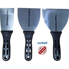 Corbell Elmas Fırça 3'lü Ispatula Seti