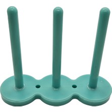 Bdr Dikiş Makinesi Mıknatıslı Masura Koyma Aparatı 3'lü Mavi Renk/ BD-0053