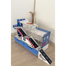 Özgürce Asansörlü Büyük Oyuncak Araba Garajı, Çocuklar Için Eğlenceli Park ve Saklama