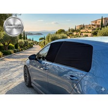 Markaflex 4 Adet Oto Güneşlik Perde Araç  Ön Yan Cam ve Arka Yan Cam Perde Araba Güneşlik Perde