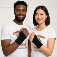 2 Adet Markaflex Medikal Ortopedik El Bilek Bandajı Statik El Bilek Ateli Splinti Bilekliği Baş Parmak Ateli