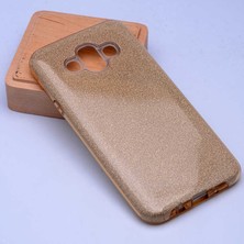 ZM Store Galaxy J7 Duo Uyumlu Kılıf Renkli Simli Parlak Shining Kapak